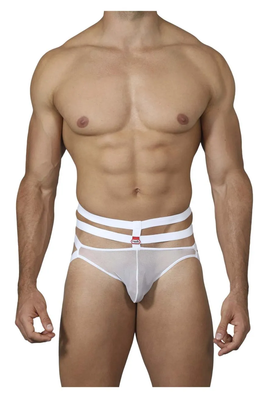 Pikante 0207 Partner Mesh Jockstrap White