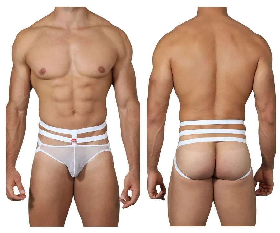 Pikante 0207 Partner Mesh Jockstrap White