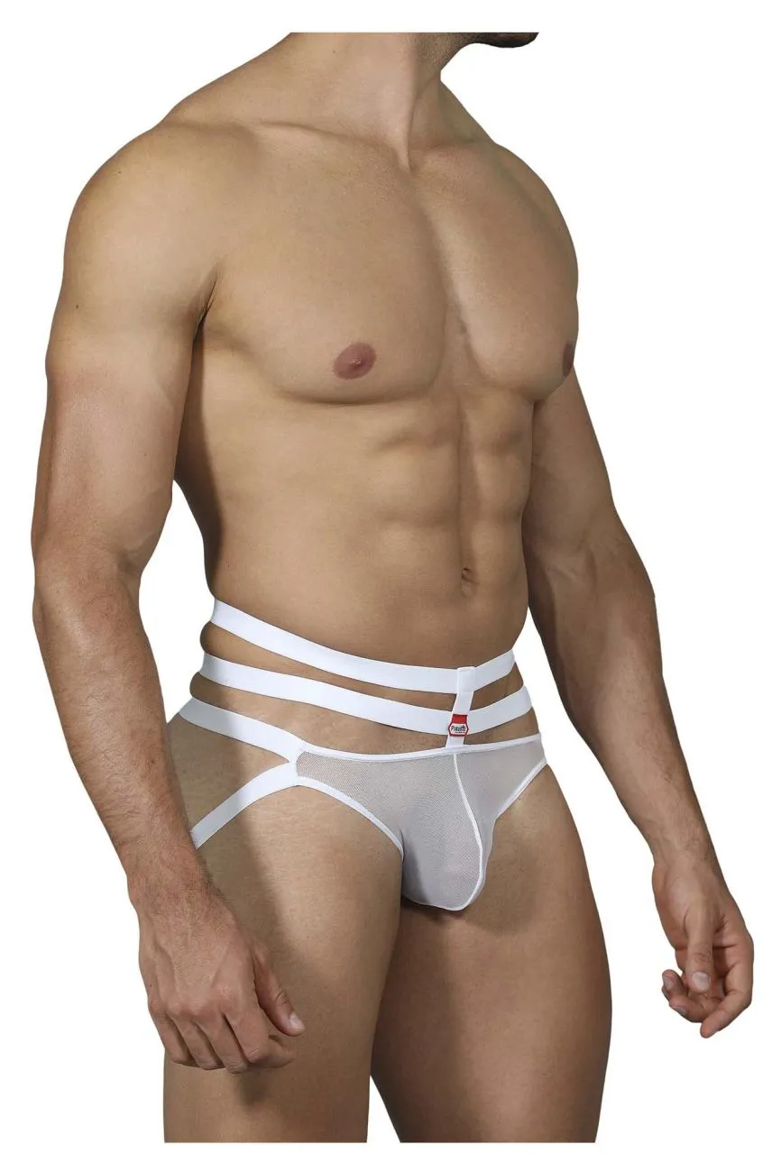 Pikante 0207 Partner Mesh Jockstrap White