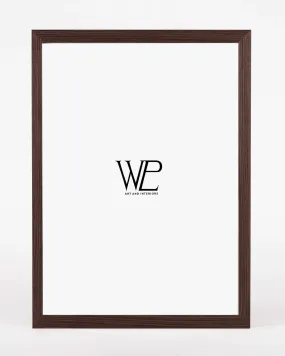 Premium Dark Walnut Picture Frame, A5 Size Photo Frame