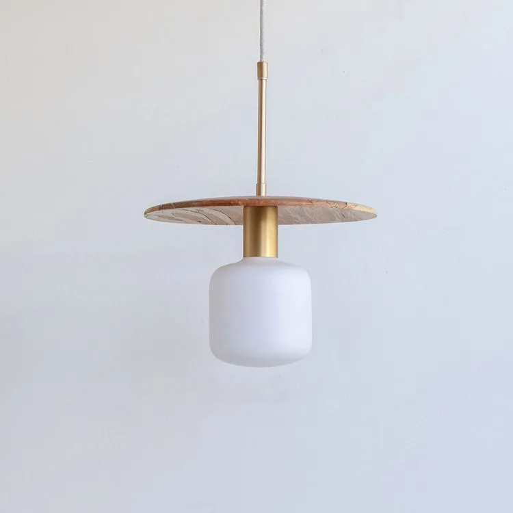 "Cara" Pendant Light - Spalted Beech