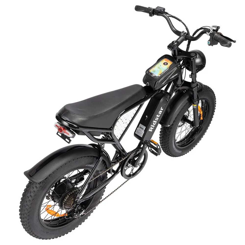 Ridstar Q20 Mini Electric Bike 20 Tires 1000W Motor 48V 15Ah Battery