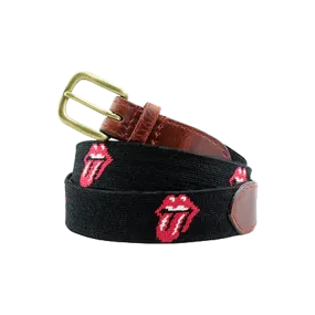 Rolling Stones Needlepoint Belt