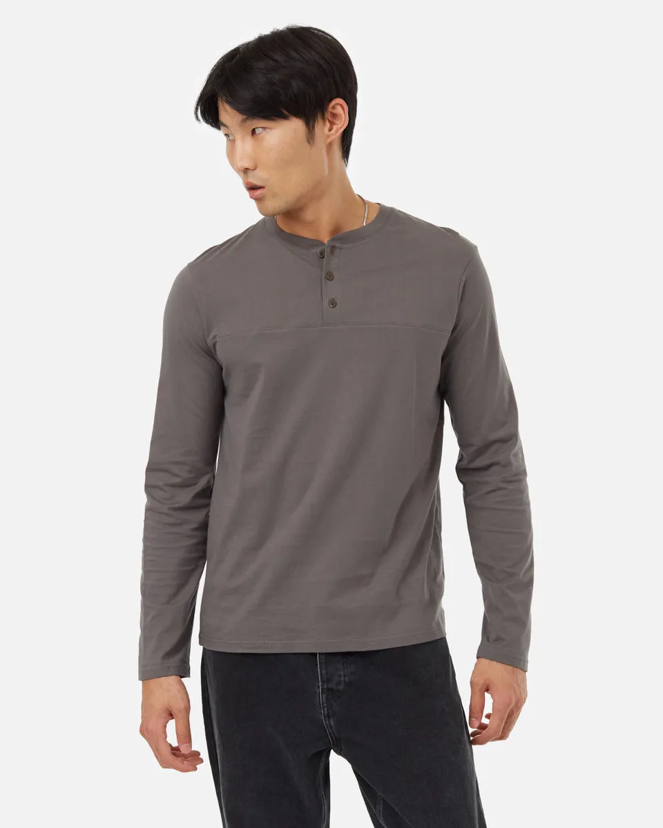 Set In Sleeve Yoke Henley