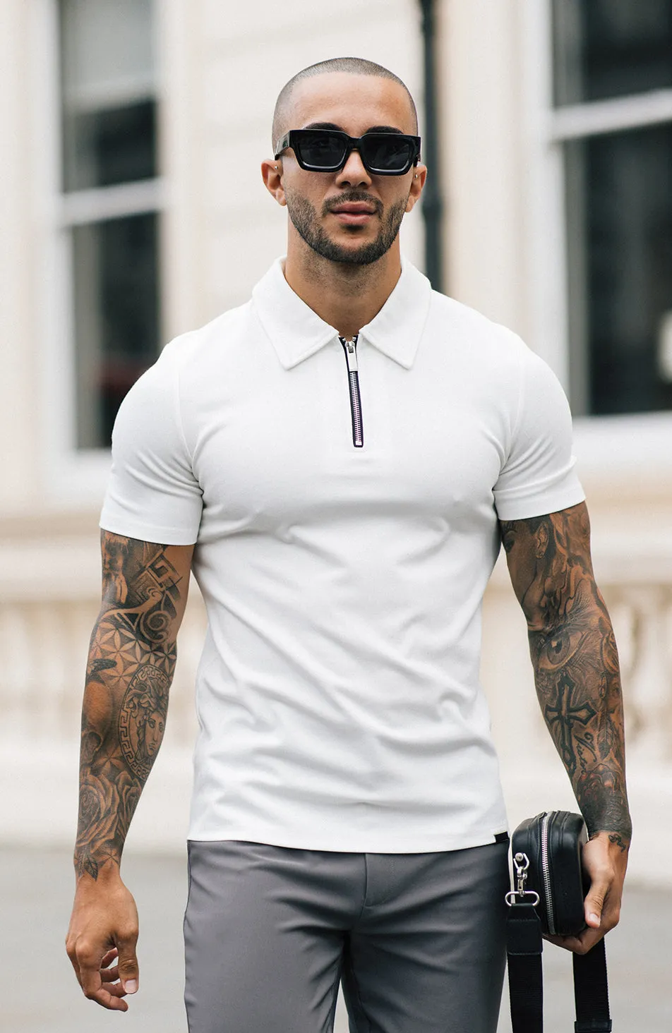 Signature Classic Polo in White