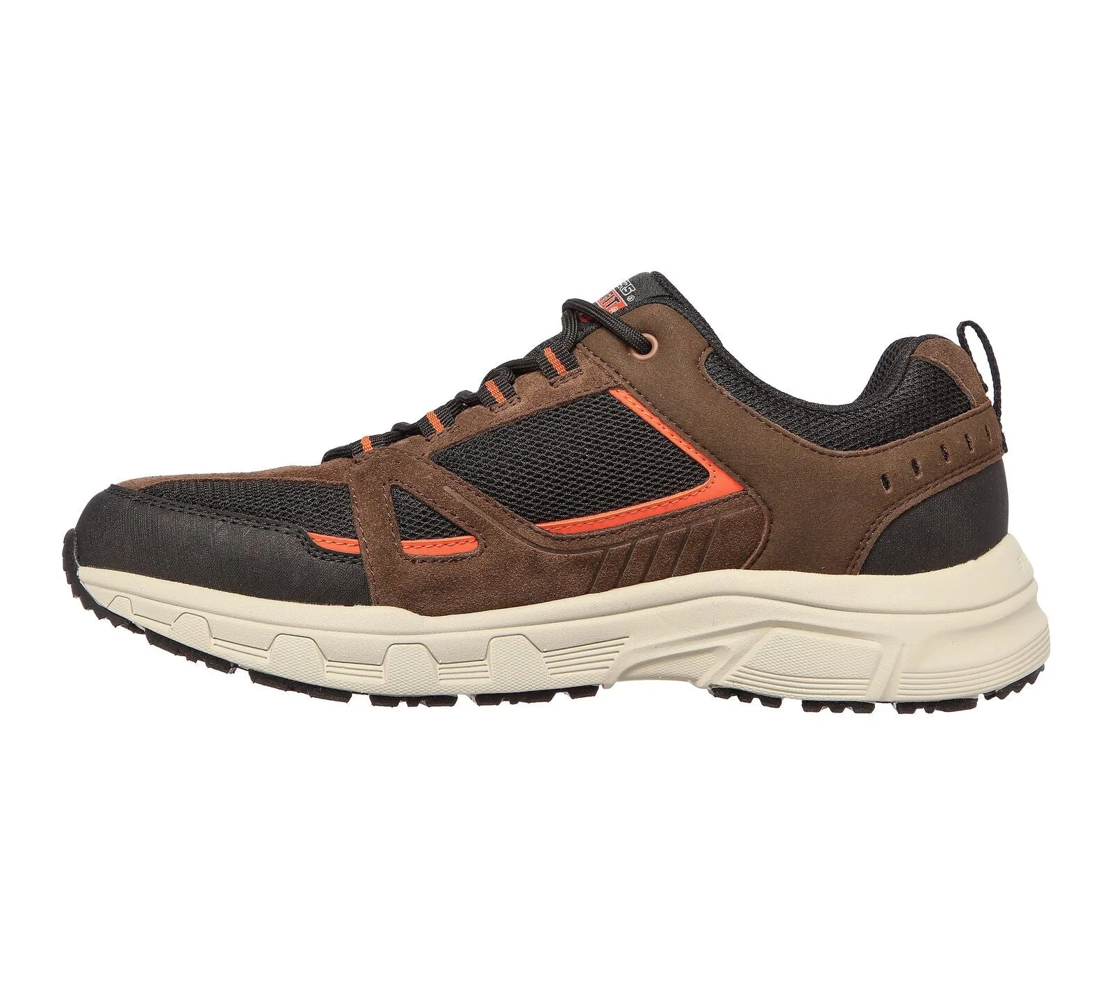 Skechers Mens Oak Canyon Duelist Outdoor Shoe - Chocolate / Black