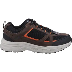 Skechers Mens Oak Canyon Duelist Trainers - Chocolate