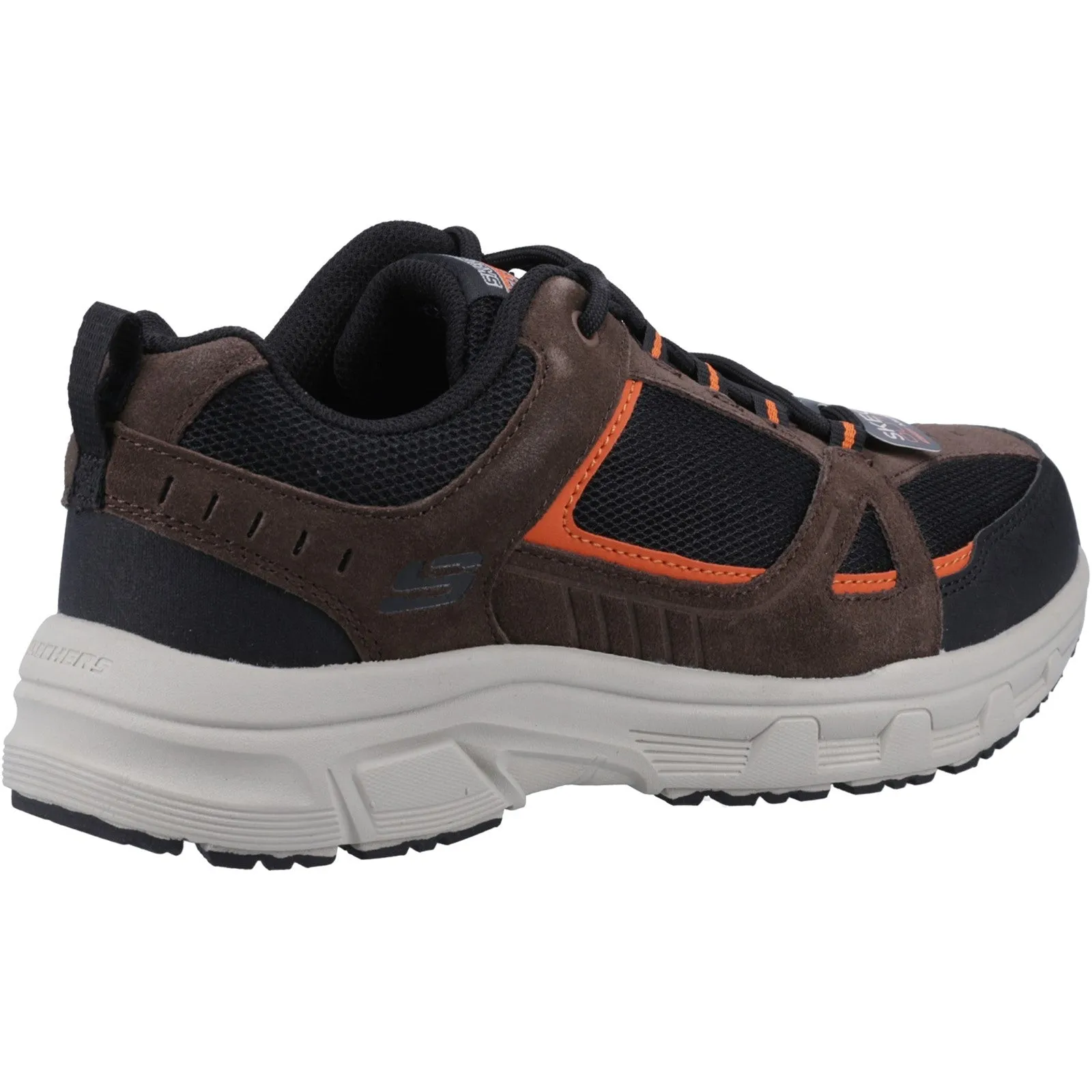 Skechers Mens Oak Canyon Duelist Trainers - Chocolate