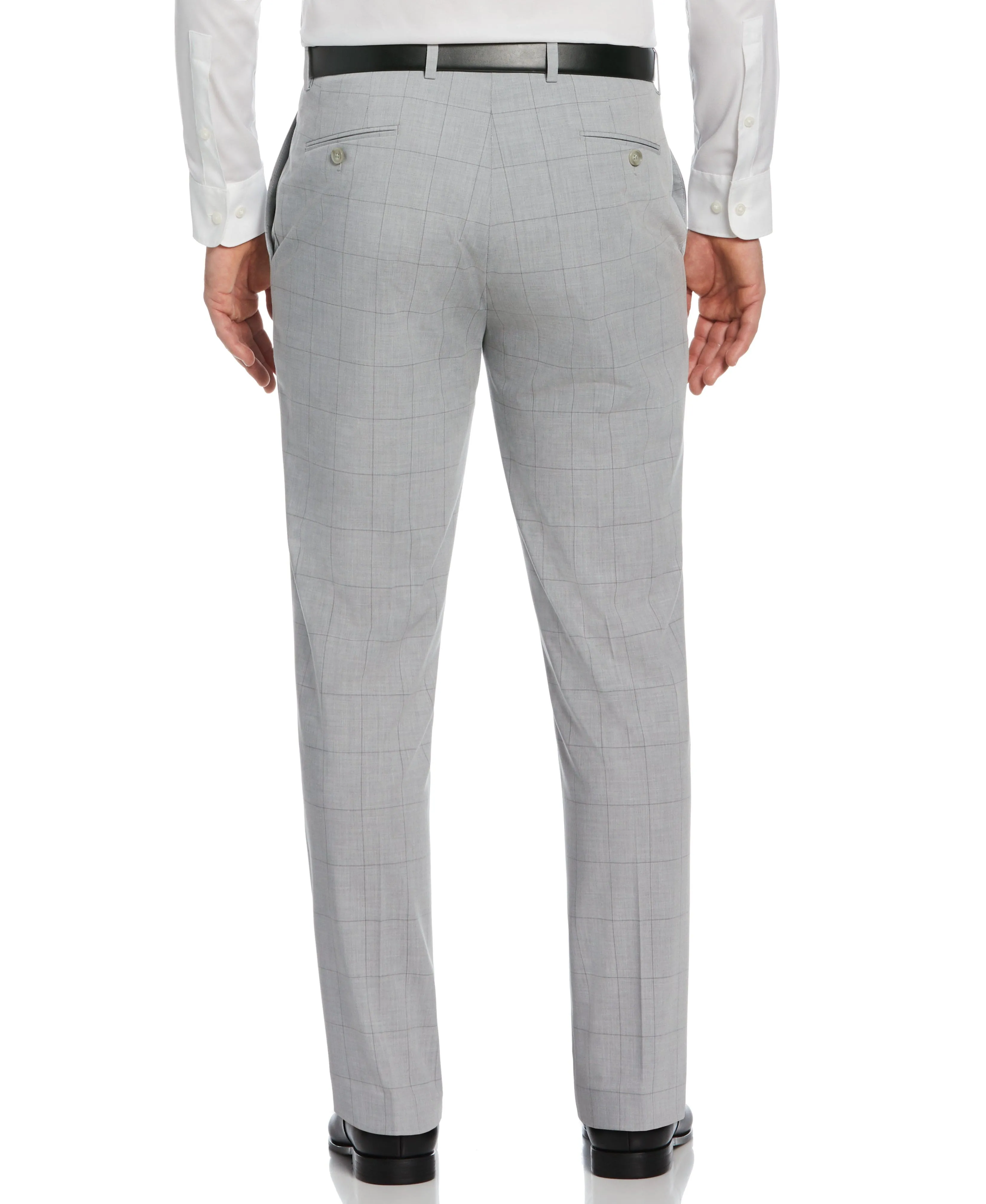 Slim Fit Checkered Suit Pant