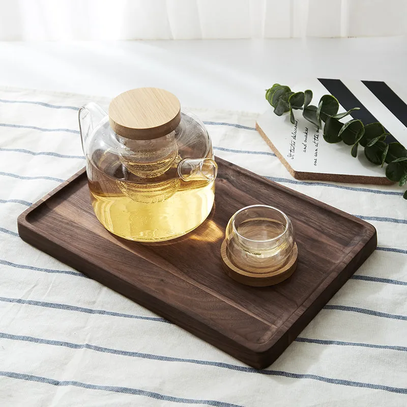 Solid Wood Walnut Tray