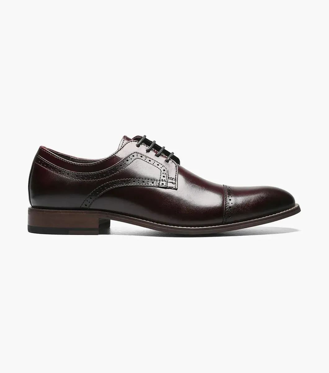 STACY ADAMS Men's Dickinson Cap-Toe Lace-up Oxford