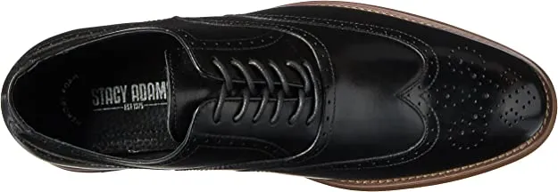 STACY ADAMS Men's Dunbar Wingtip Lace-up Oxford