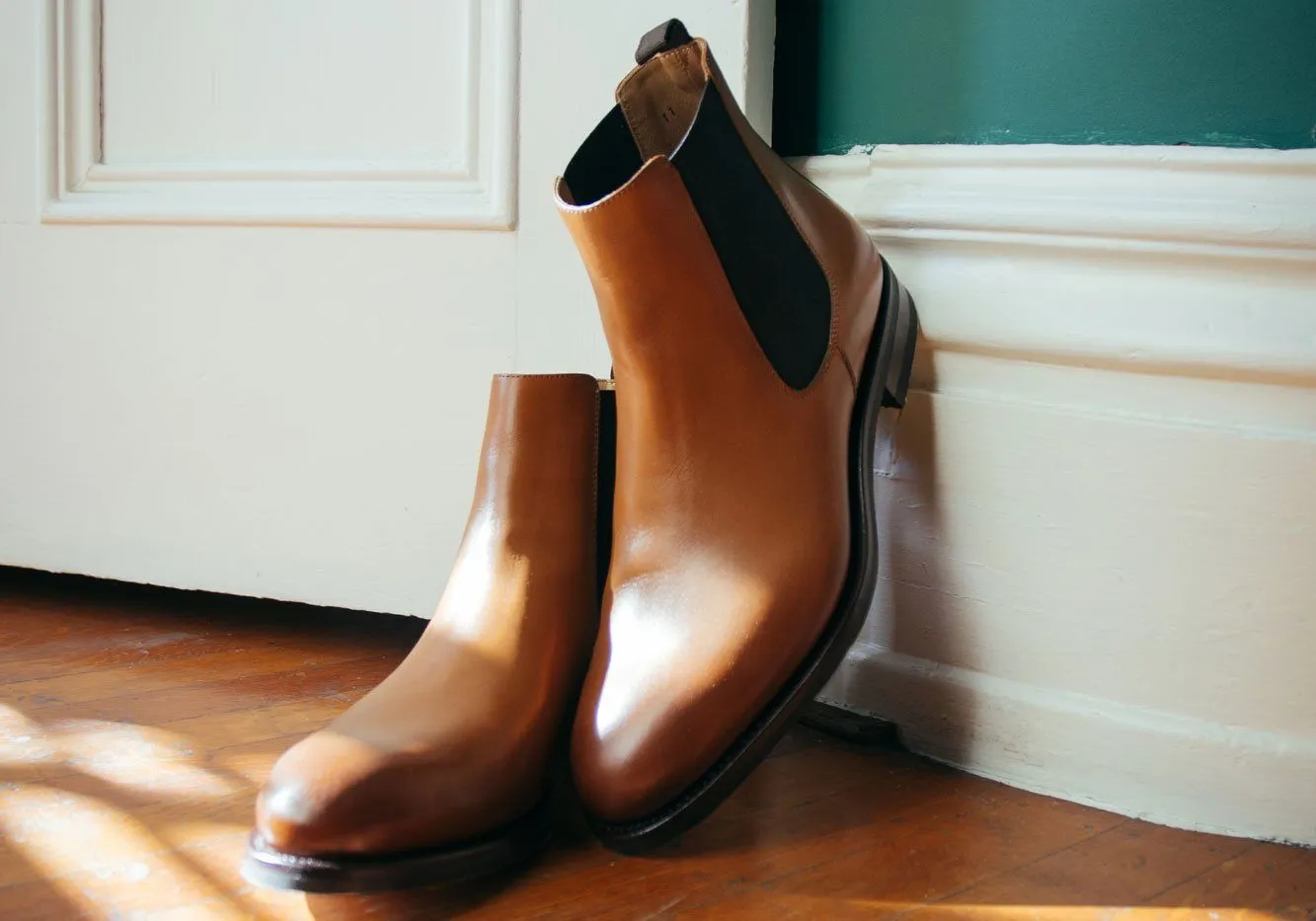 Tangier Dark Cognac Chambers Chelsea Boot