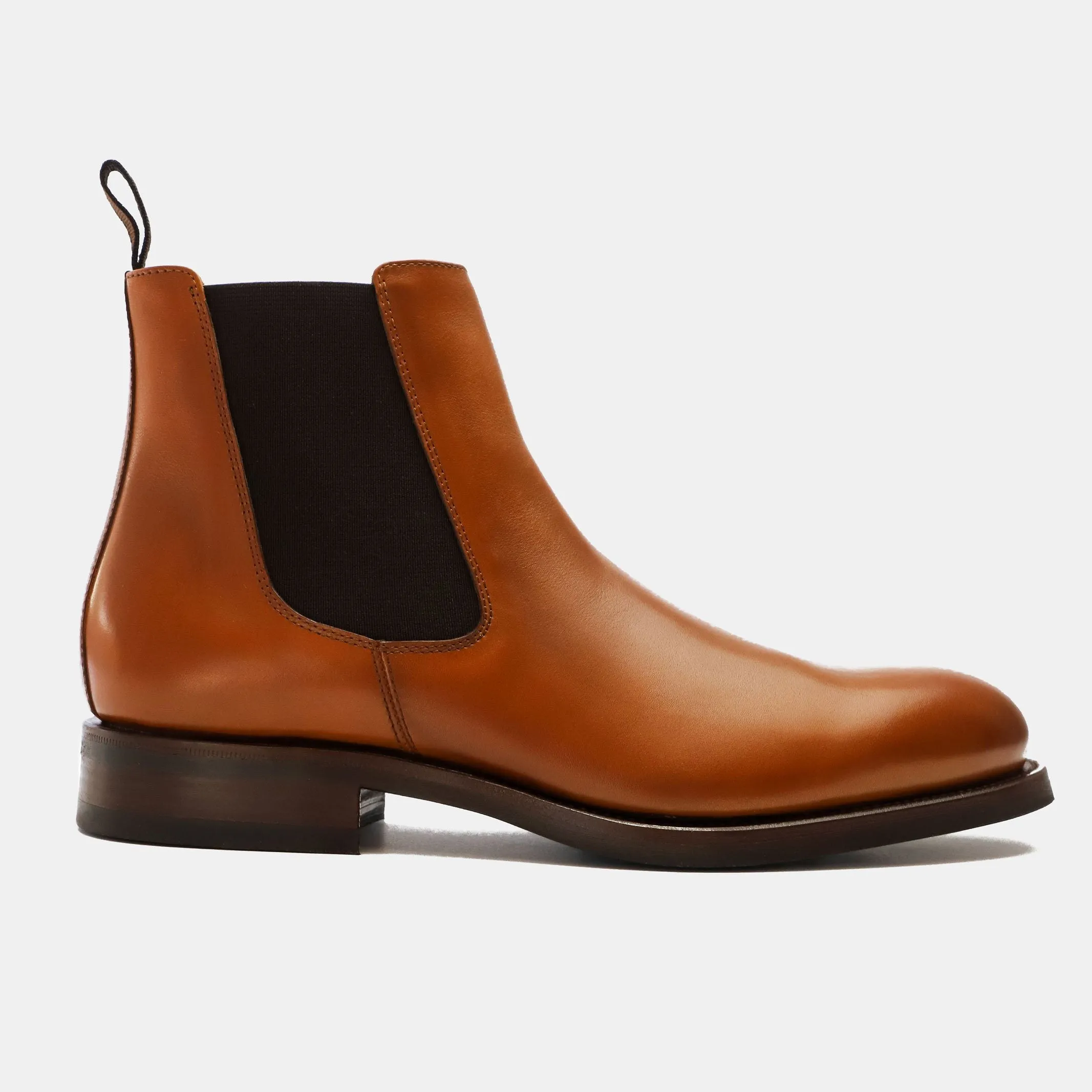 Tangier Dark Cognac Chambers Chelsea Boot