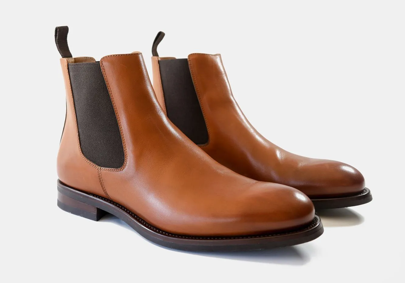 Tangier Dark Cognac Chambers Chelsea Boot