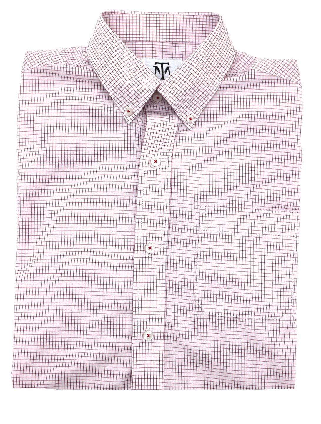 Taylor & Mick Performance Check Button Down