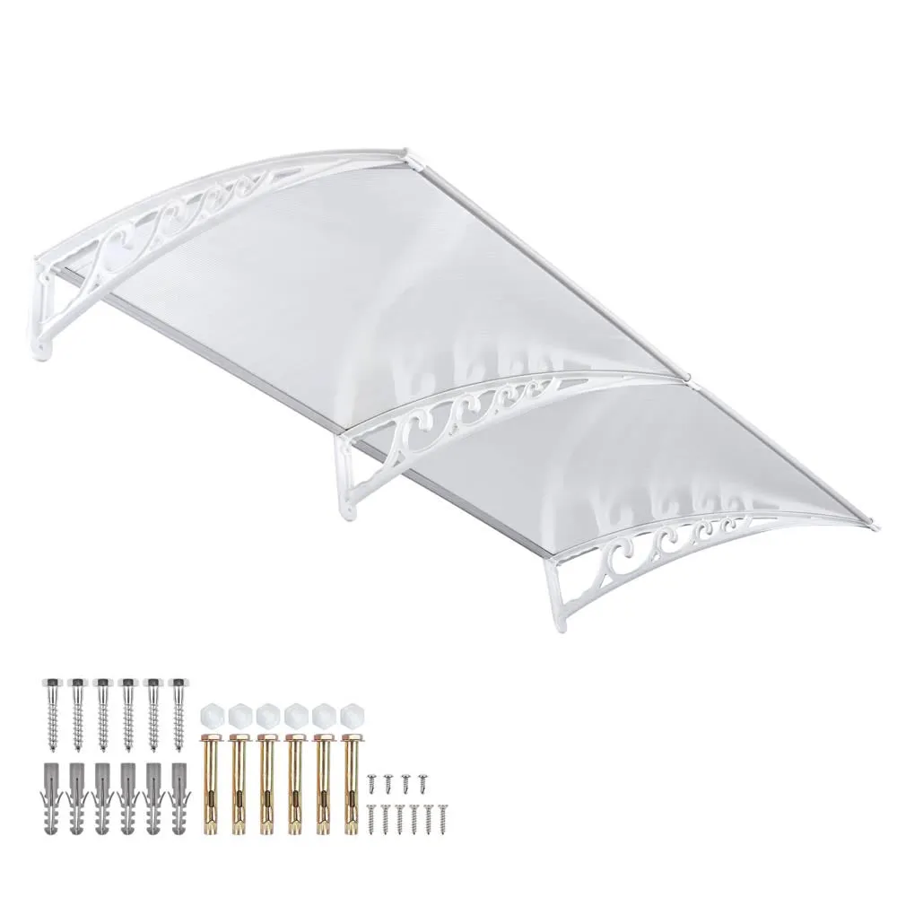 TheLAShop 6.5ft Awning Canopy Window Door Polycarbonate