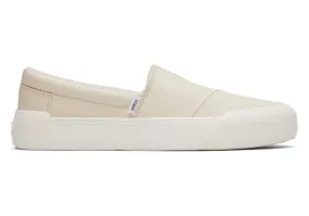 TOMS Womens Alpargata Fenix Slip On Trainers - Beige Matte