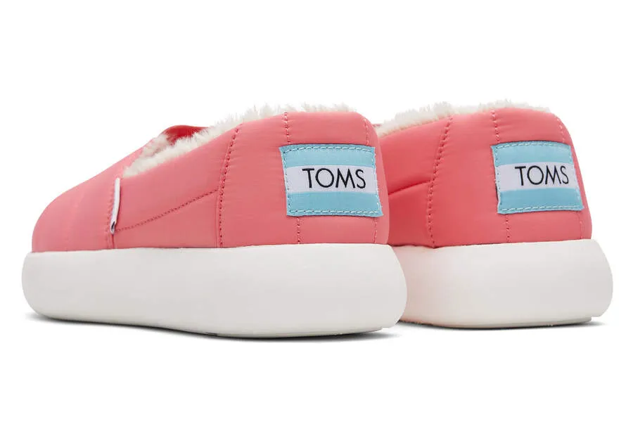 TOMS Womens Mallow Alpargata Espadrille - Dusty Rose Pink