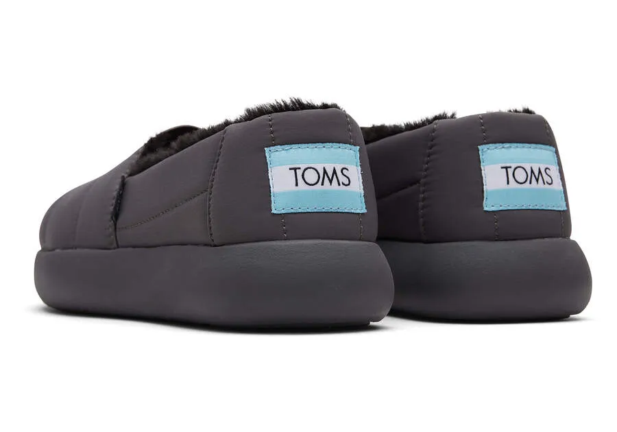 TOMS Womens Mallow Alpargata Repreve Espadrille - Forged Iron Grey