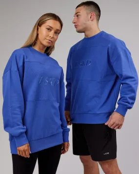 Unisex Off Duty Sweater Oversize - Power-Cobalt