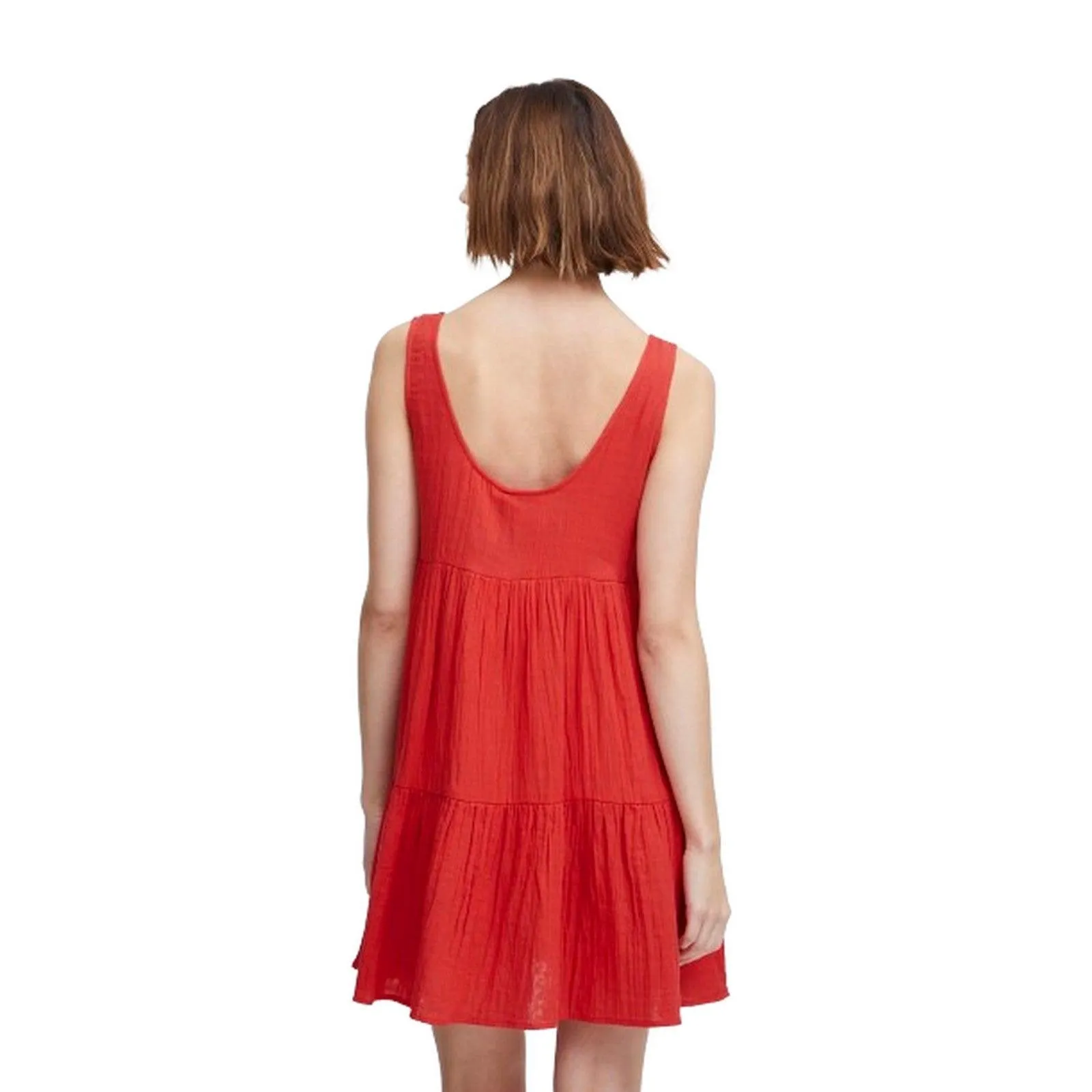 Vestiti casual Donna Ichi - Iafoxa Beach Dr - Rosso