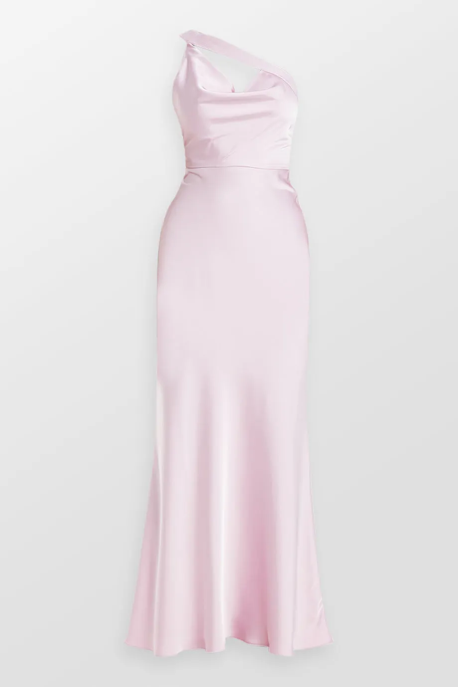 Vivian Asymmetrical Evening Gown