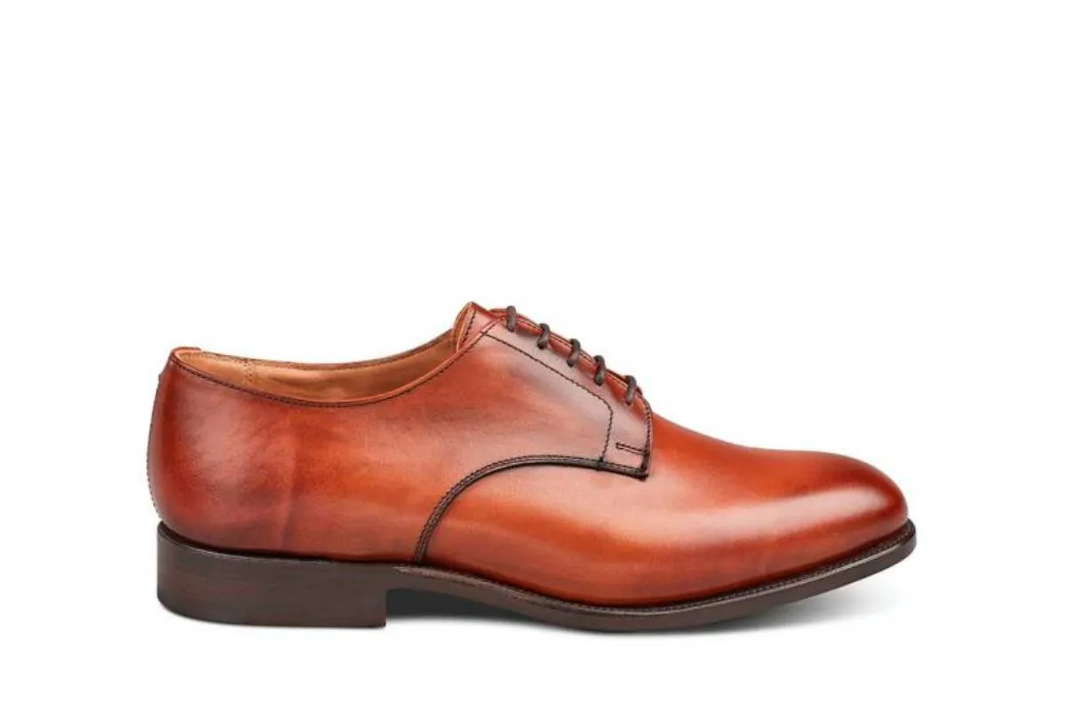 Wiltshire Plain Derby City Shoe - Chestnut