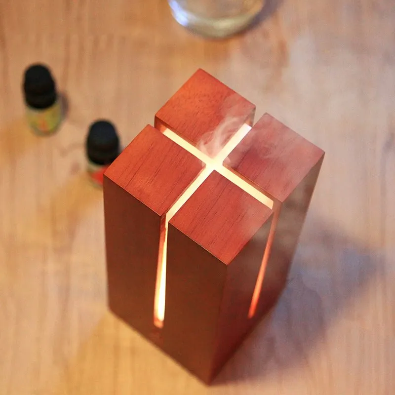 Wooden Block Aromatherapy Humidifier