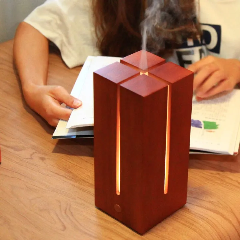 Wooden Block Aromatherapy Humidifier