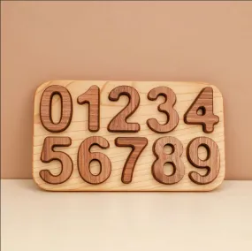 Wooden Number Puzzle